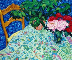 The green tablecloth 65x81